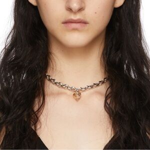 Justine Clenquet Silver Madison Choker